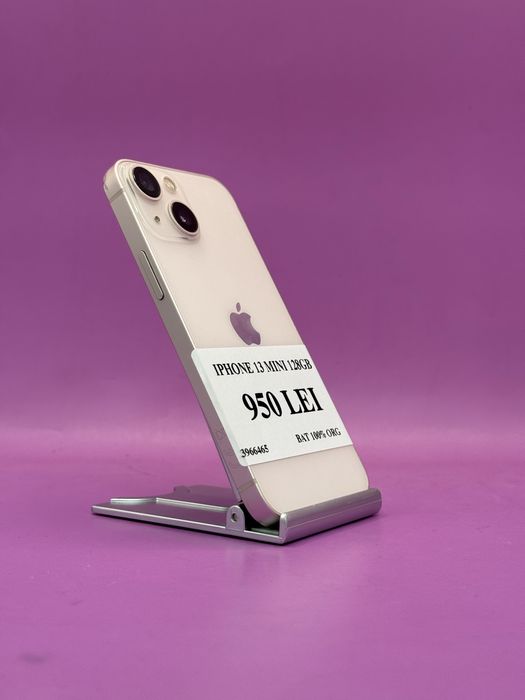 Iphone 13 MINI 128GB 100% •Amanet Matei Crangasi•39664