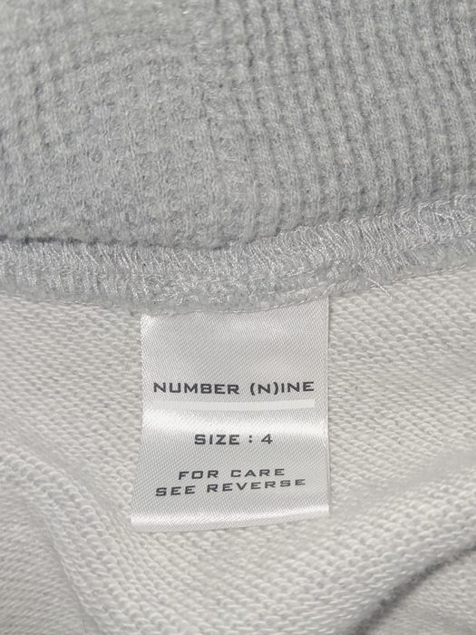 Number (N)ine AW01 Shield Hoodie