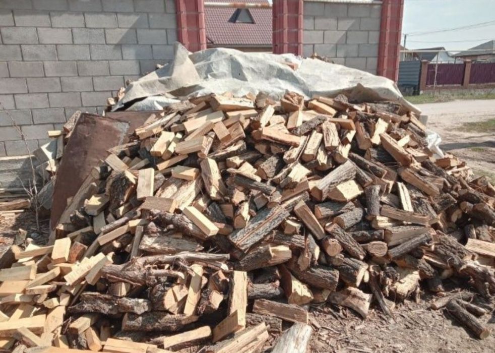 Дрова в мешках Алматы