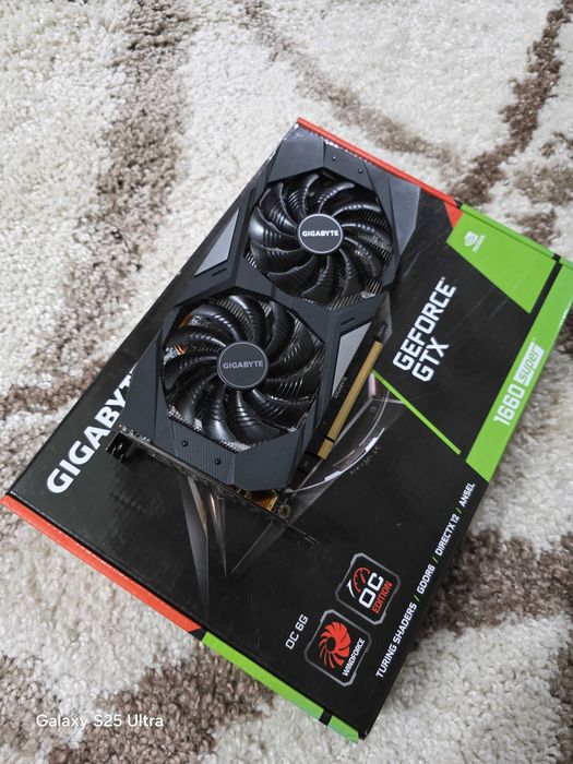 Видеокарта GTX 1660 Super гтх 1660 супер