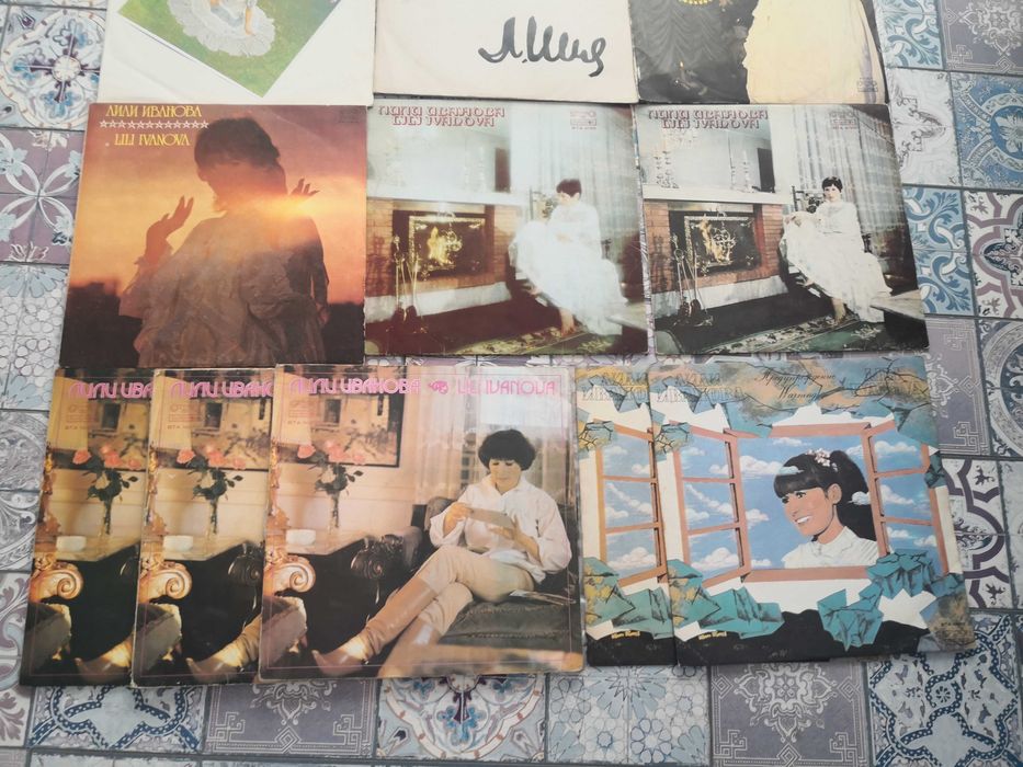 Лили Иванова грамофонни плочи