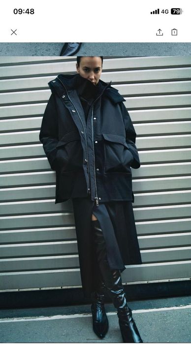 Яке wool Zara M-L размер