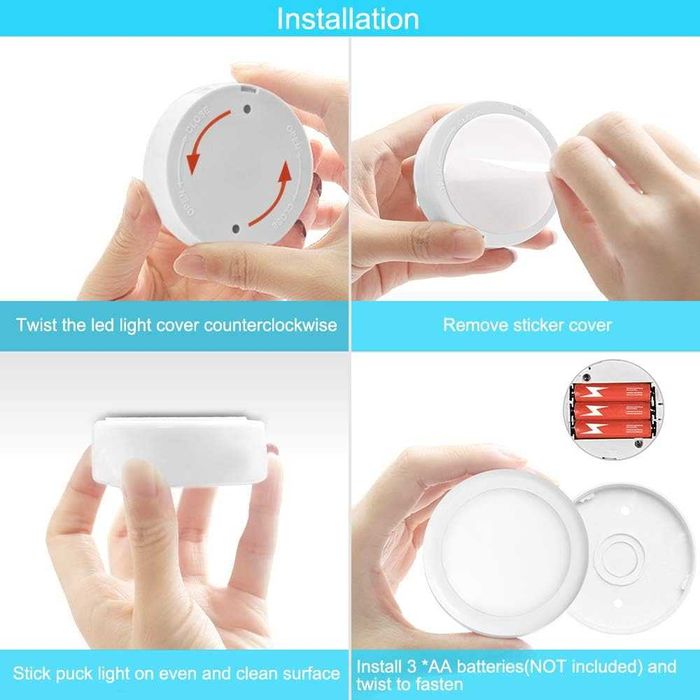 Set 6 spoturi LED Wireless Cadrim – 13 Culori – 2 Telecomenzi