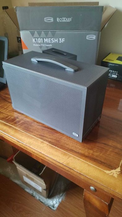 Carcasa pc ITX PcCooler K101 mesh 3F /nou