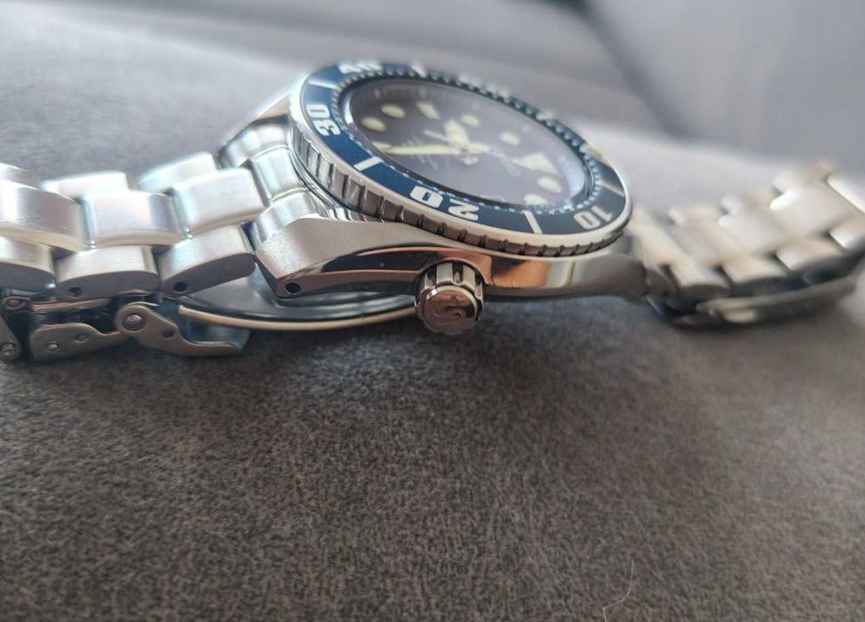 Seiko Prospex JDM Sumo "Blumo" SBDC033 (6R15) + сапфир – култов дайвър, отличен, бартер