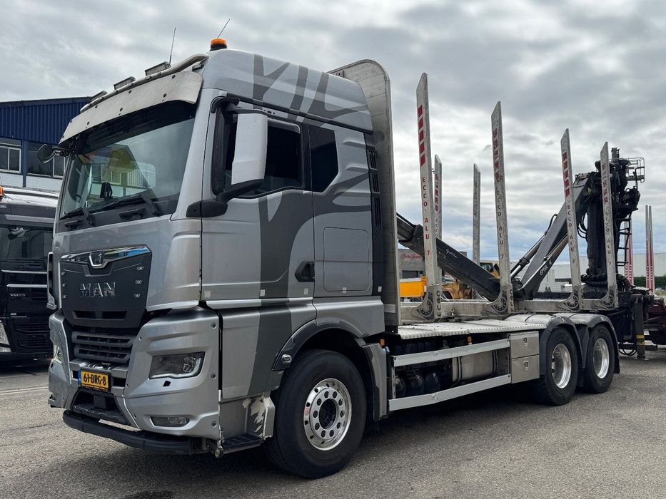 Man 28510 forestier..macara lemn bustean