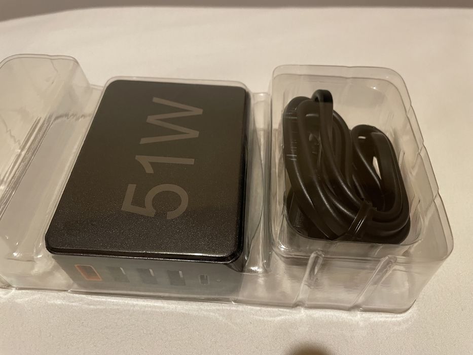 Incarcator retea Hama, 51W, 5p, QC3.0/5xUSBA/C, Negru