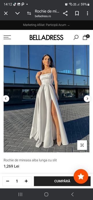 Vand rochie mireasa