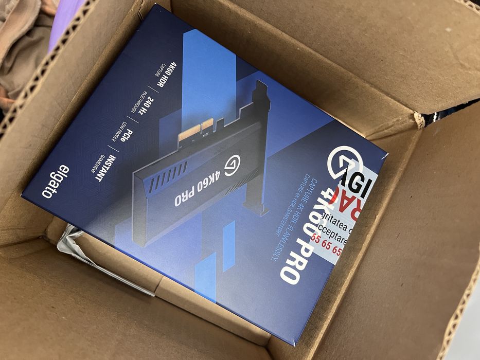 Placa de Captura 4k60 Elgato Pro