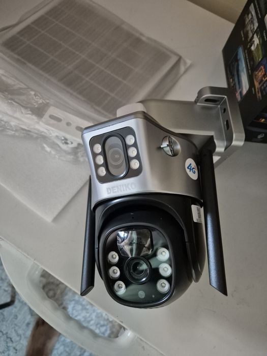 Камера видеонаблюдения работает от Сим карты и вай-фай