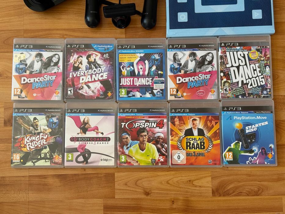 [ PS3 Move > PlayStation Move Controller + Move Camera + игри