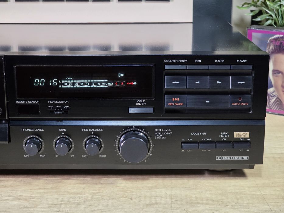 Casetofon deck AKAI GX-R35, autoreverse,  bias,  cd direct dat , japan