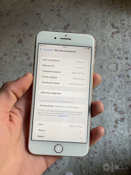 iPhone 8 Plus 64Gb 75% sotiladi!