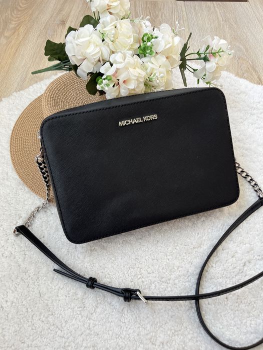 Michael Kors Guess Liu jo дамска чанта от естествена кожа сафиано