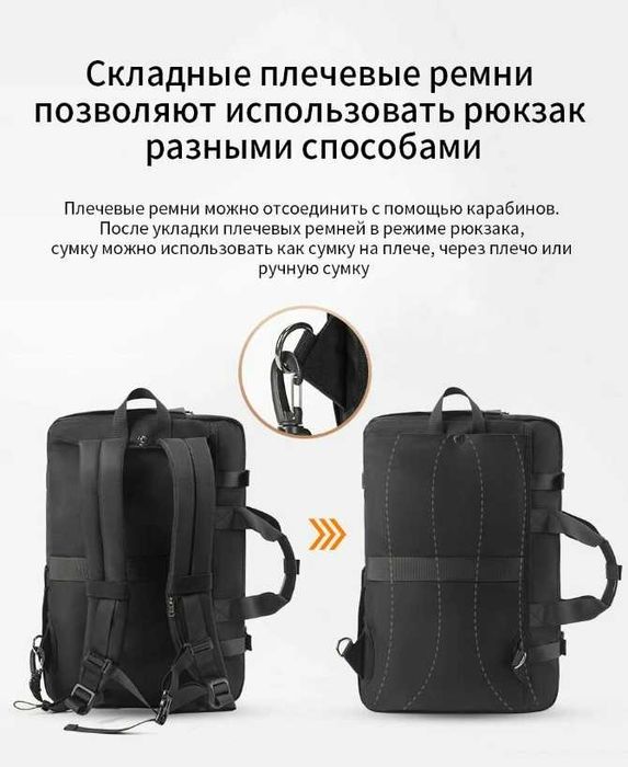 Рюкзак Tigernu T-B9815 3-в-1 для ноутбука до 17″, новый