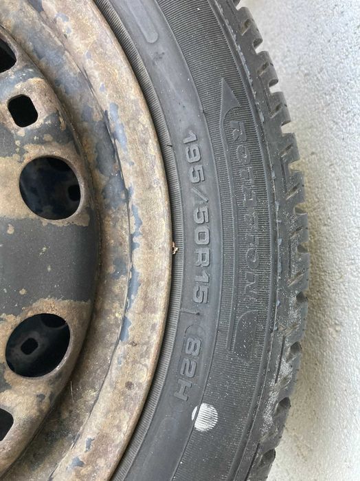 Roti iarna 5x100 R15 Vw Polo Skoda Fabia Seat Ibiza 195/50 R15