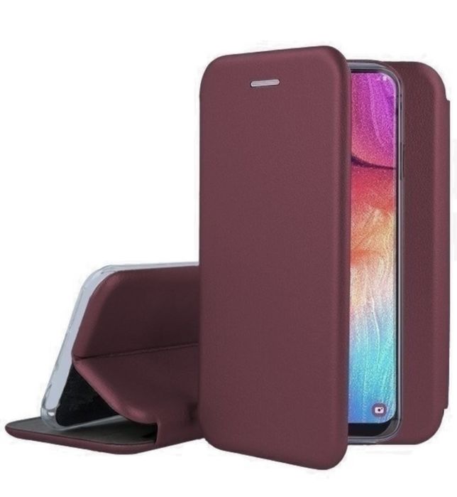 Husa Carte Din Silicon Imitaie Piele - Samsung A71/A72/A51/A52