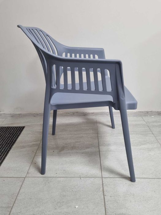 Стол Лукас полипропилен сив