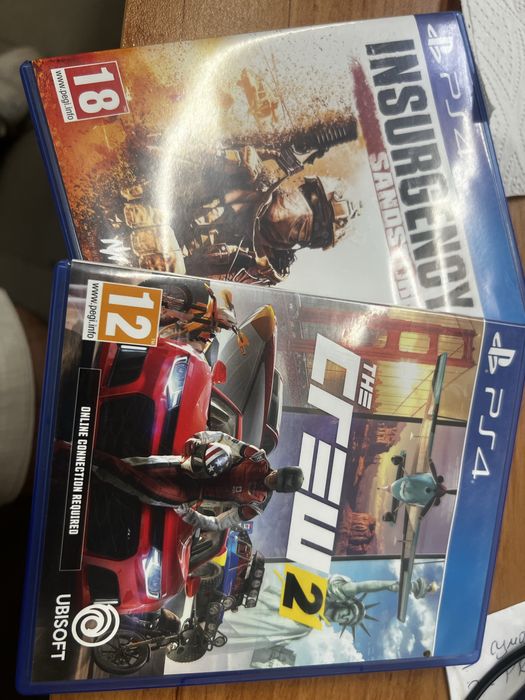 Игри ps4 The crew 2 и Insurgency