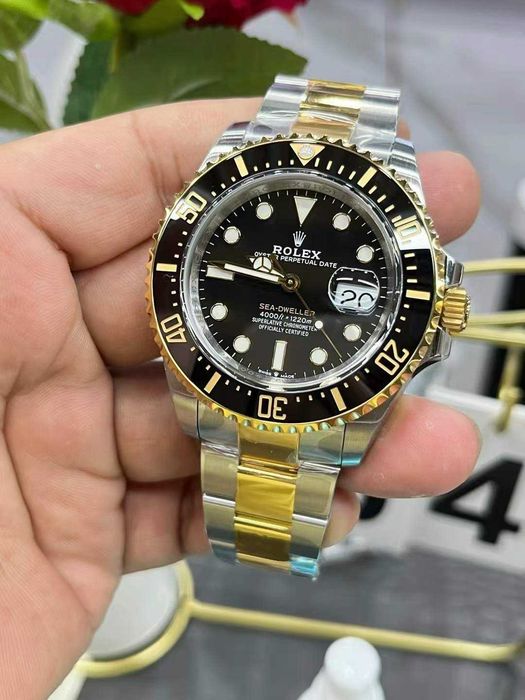 rolex seadweller 43mm двуцветен