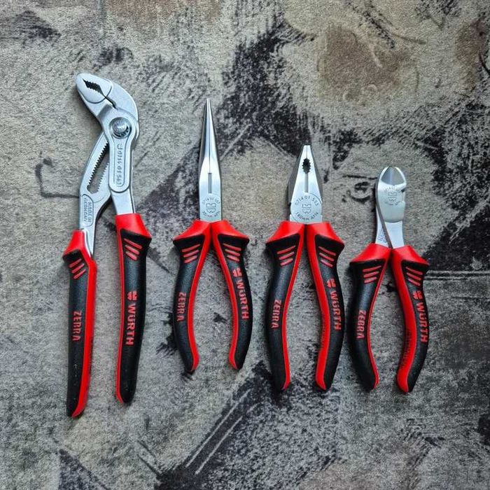 Würth Zebra pliers and cutters set