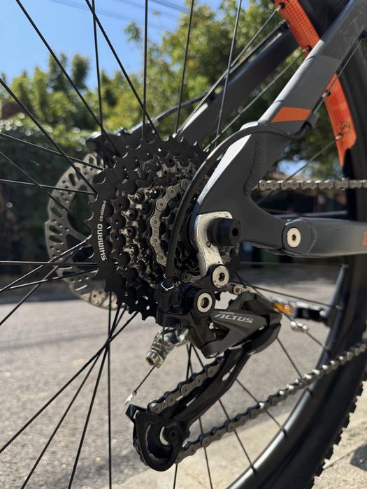 Bicicletă electrică full suspension Prophete Graveler e9000, AEG 100Nm, 27.5", Stare Impecabilă