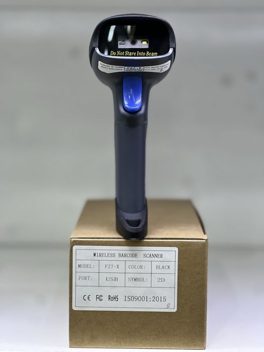 Netum F27-X skaner — simsiz 2D QR va shtrix kod o‘quvchi