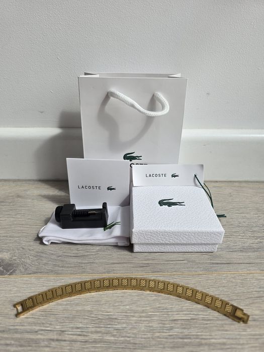 Bratara Lacoste - 21cm - Auriu