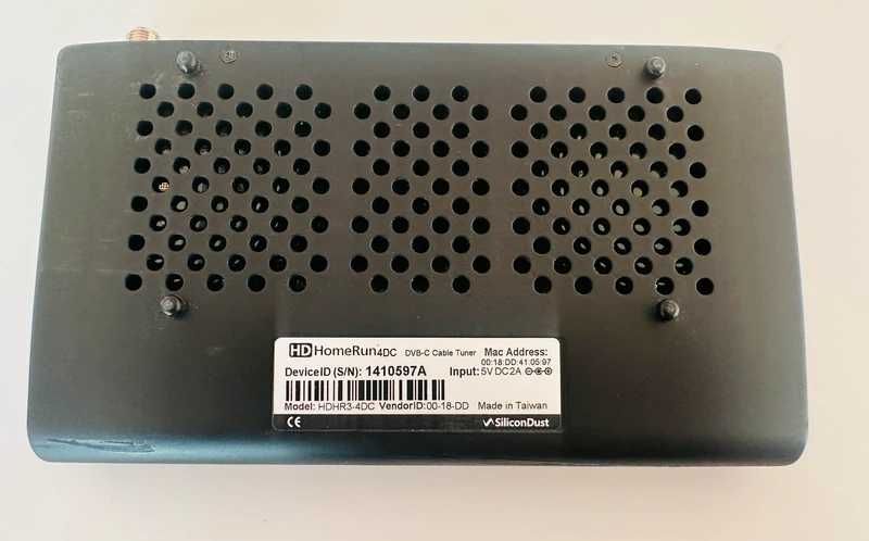 Tuner TV SiliconDust HDHomeRun EXPAND HDHR3-4DC cu 4 tunere DVB-C