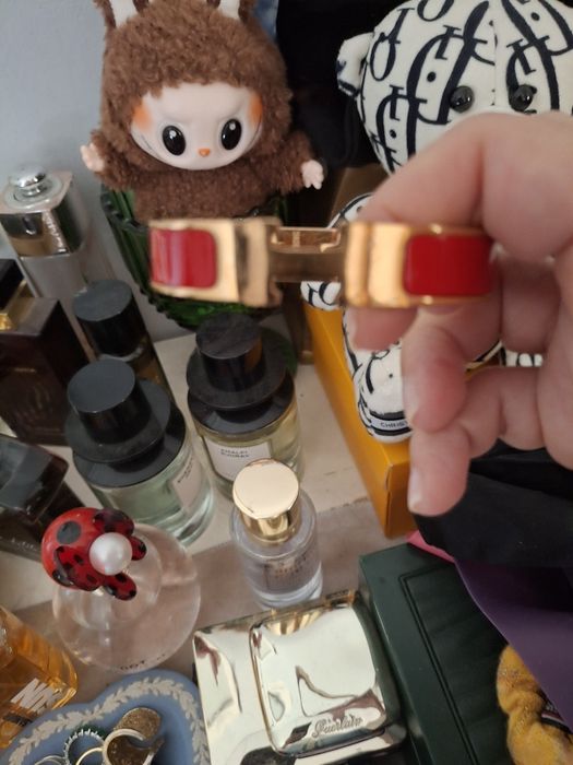 Гривна Hermes  .златист нюанс