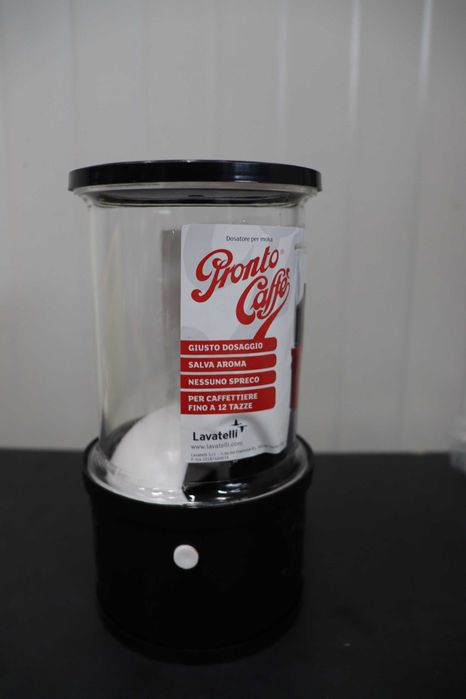 Lavatelli ProntoCaffè Black, Контейнер и Дозатор за смляно кафе до 12ч