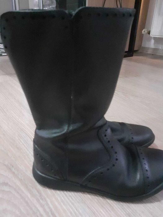Cizme piele Next fetite, marimea 31