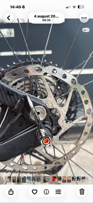 Bicicleta ktm electrica full suspension