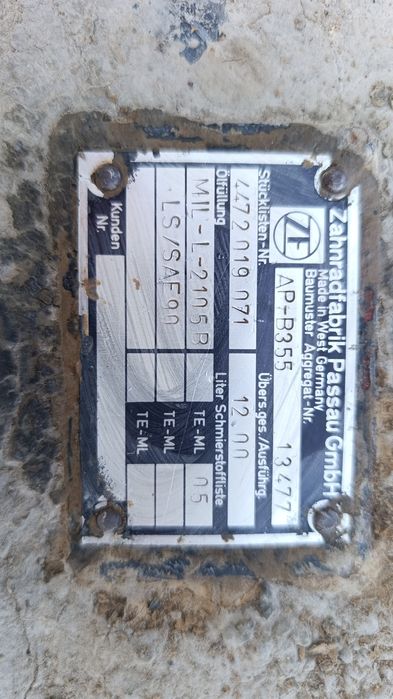 Мост Экскаватор ZF мост