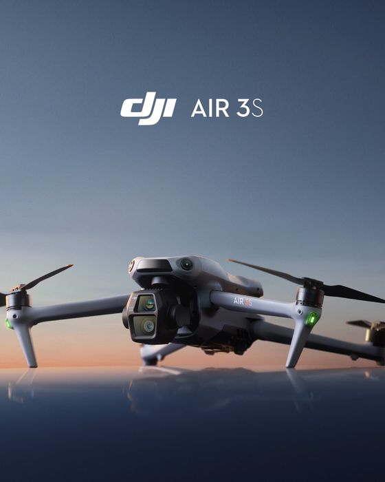 Дрон DJI Air 3s fly more combo (RC2) | Квадрокоптер | Mini 5, Mavic 4