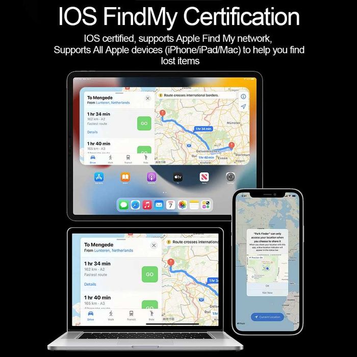 Dispozitiv urmarire GPS tracker auto Airtag chei copii telefon iPhone