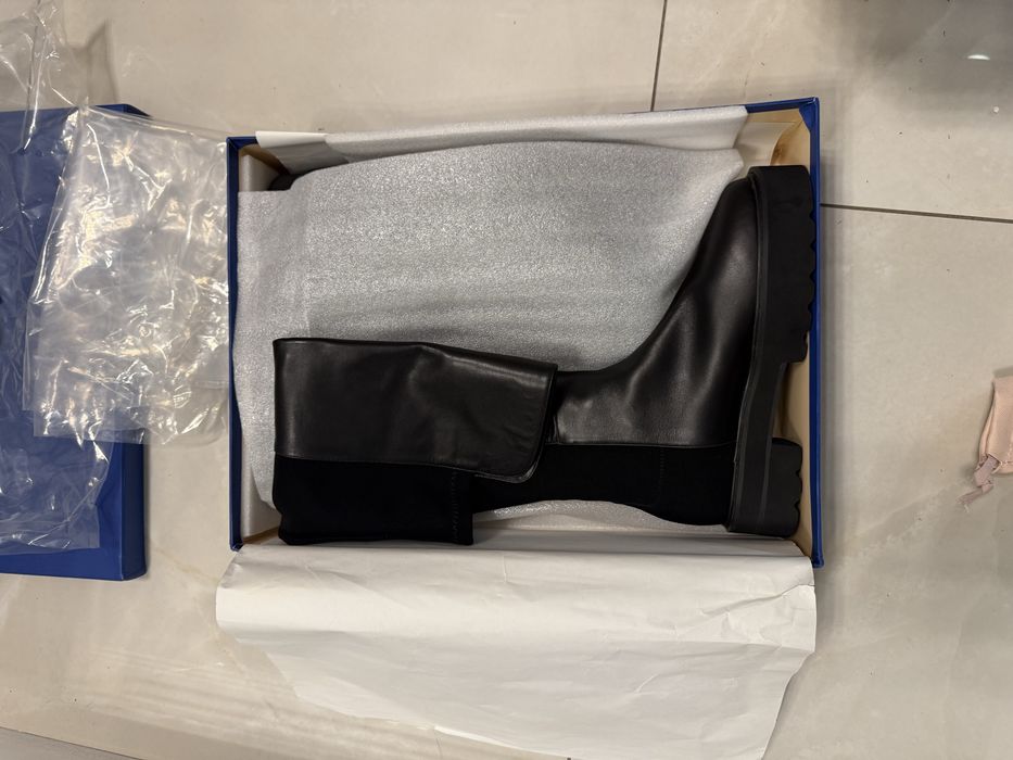 Stuart Weitzman кожени чизми Намалени!