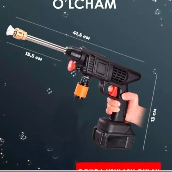 Uy shayoritida mashina yuvish uchun karcher kanplekt