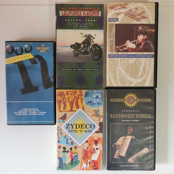 casete VHS caseta video film, desene animate, teatru, muzica anii 80s