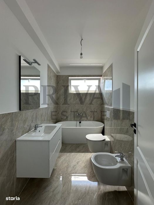 Duplex modern 4 camere, 3 bai, 120 mp, Mosnita Noua
