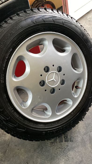 Диски с резиной на Мерседес