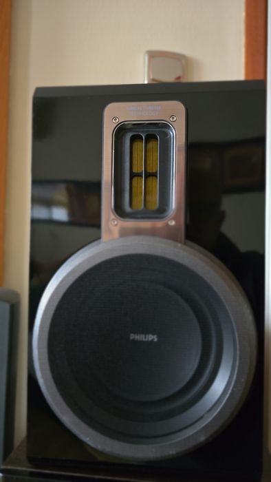 Set Boxe Philips MCD 716 Piano Black