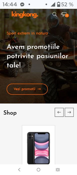Magazin online gata facut