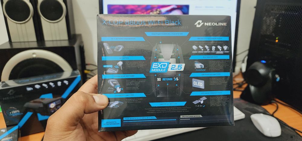 Neoline Xcop 8800s wifi black o'dari radar antradar dostafka web 24/7