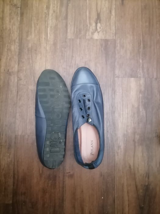 Женские кожаные лоферы