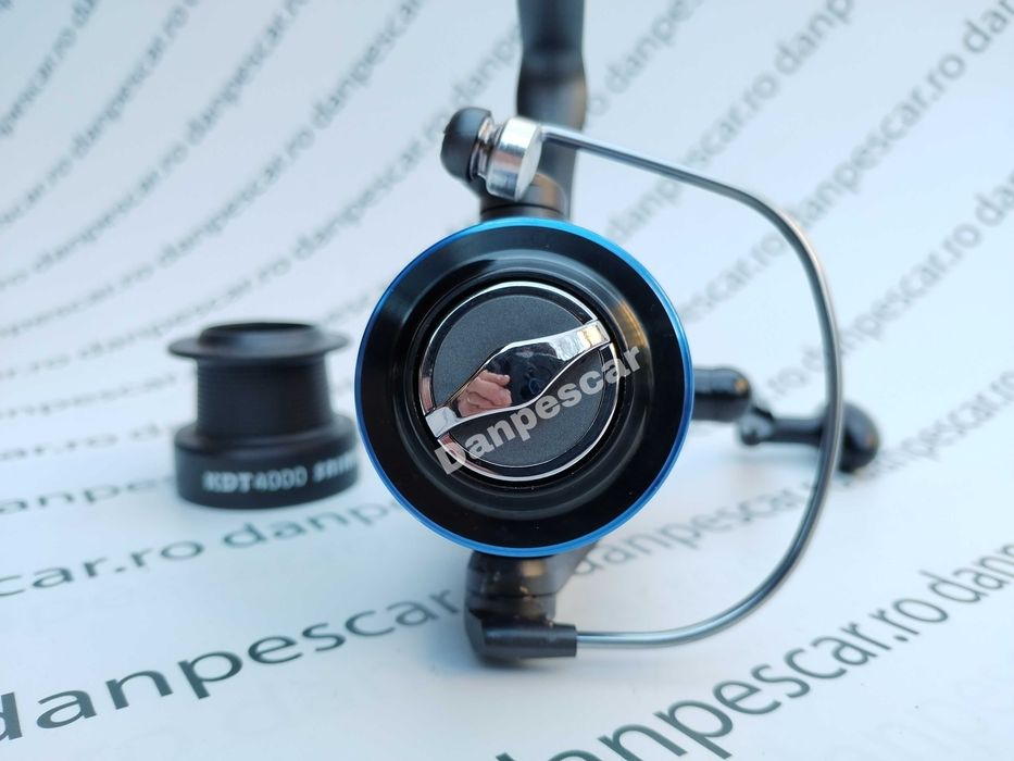 SET 4 Mulinete FEEDER Saimino KDT4000 9 rulmenti cu tambur LongCast