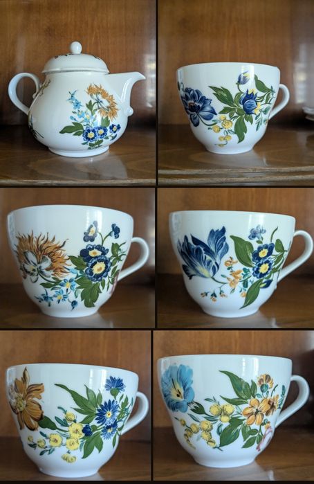 Винтажный сервиз Kahla, гдр