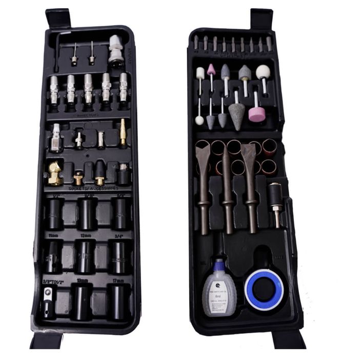 Немски Пневматични инструменти Kraft комплект 72 части