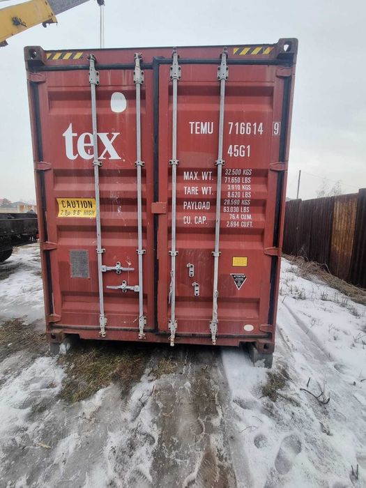 контейнер 40 футовый морской