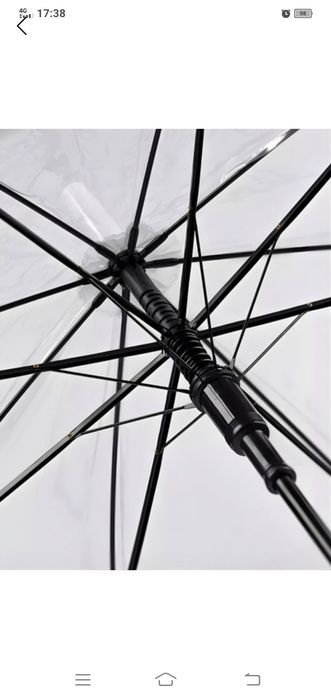 Zont trost shaffof,yarim avtomat, 75 sm gumbaz 8 mustahkam  spitsa